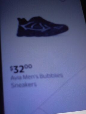 Avia mens   Bubble sneaker size 9